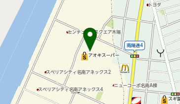 ワッツウィズ木場アオキスーパー店の地図画像