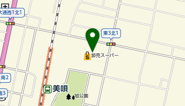 ワッツウィズ美唄駅東セイムス店の地図画像