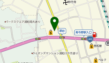 ワッツウィズ与野鈴谷セイムス店の地図画像