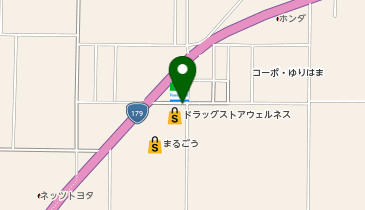 ワッツウィズハワイウェルネス店の地図画像