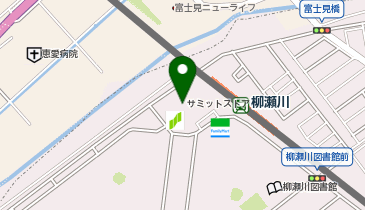ワッツ柳瀬川店の地図画像