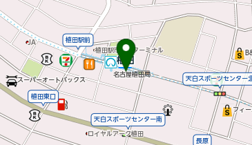 ワッツウィズ植田駅前ドラッグユタカ店の地図画像