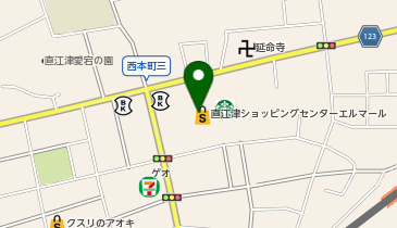 ワッツ直江津エルマール店の地図画像