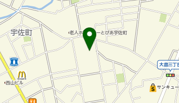 ワッツウィズ大畠リブホール店の地図画像