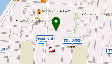 ワッツウィズ宇品西ウォンツ店の地図画像