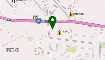 ワッツイオン時津店の地図画像