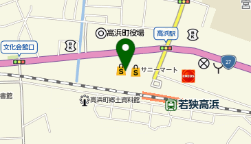 ワッツウィズ若狭高浜ドラッグユタカ店の地図画像