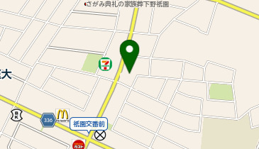 ミーツ自治医大前店の地図画像