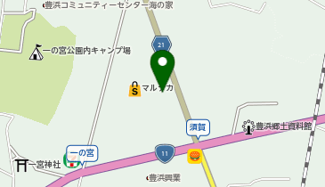 ワッツウィズ豊浜マルナカ店の地図画像