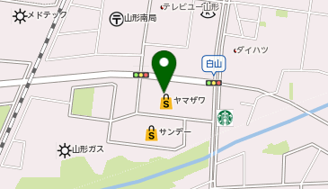 ワッツウィズ白山ヤマザワ店の地図画像