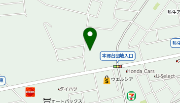ワッツひたちなか馬渡店の地図画像