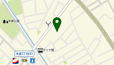 ワッツウィズ本通業務スーパー店の地図画像