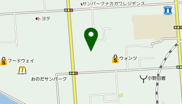 ワッツウィズ山陽小野田ハローズ店の地図画像