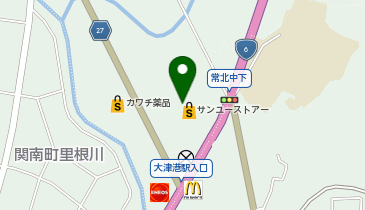 ワッツウィズ大津サンユーストアー店の地図画像