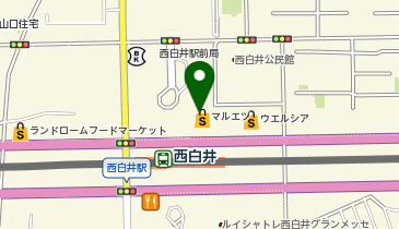 ミーツ西白井マルエツ店の地図画像