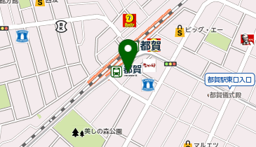 ワッツ都賀駅前店の地図画像