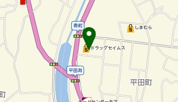 ワッツウィズ枕崎平田セイムス店の地図画像