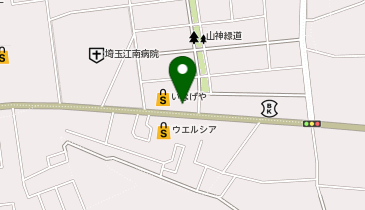 ワッツウィズ大里江南いなげや店の地図画像