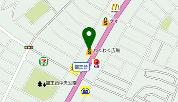 シルク福王台わくわく広場店の地図画像