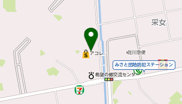ワッツウィズURみさと団地ビッグ・エー店の地図画像