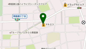 ミーツ東和店の地図画像