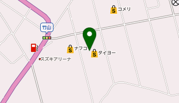 ワッツウィズ岩川タイヨー店の地図画像