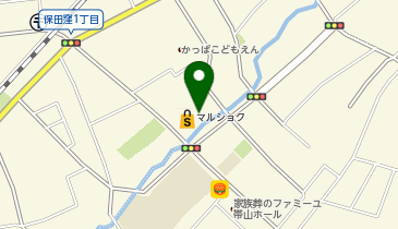 ワッツウィズ保田窪マルショク店の地図画像