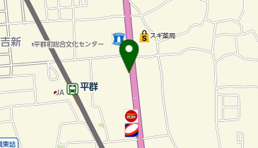 ワッツウィズ平群北ココカラファイン店の地図画像