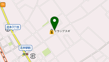 ワッツウィズ北本三丁目ビッグ・エー店の地図画像