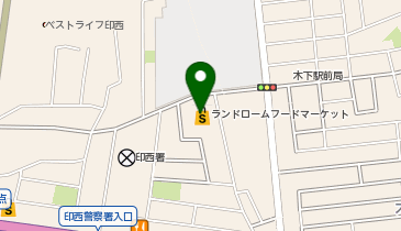 ミーツ木下ランドローム店の地図画像