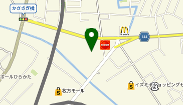 ワッツウィズ禁野アカカベ店の地図画像