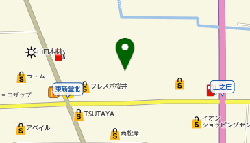 ワッツウィズフレスポ桜井キリン堂の地図画像