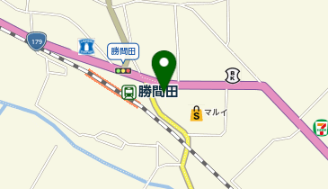 ワッツ勝央マルイ店の地図画像