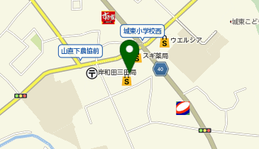 ワッツウィズ山直サンエー店の地図画像