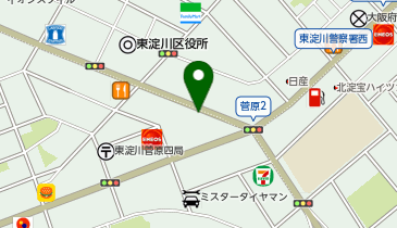 ワッツウィズ東淀川スーパー玉出店の地図画像