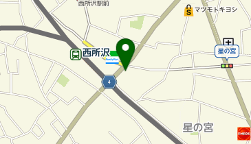 ワッツ西所沢駅前店の地図画像