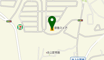 ミーツ湘南池上京急ファーブ店の地図画像