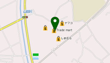 ワッツウィズ稲築トレードマート店の地図画像