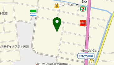 ワッツウィズ富山掛尾ドラッグトップス店の地図画像