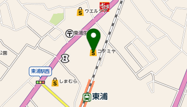 ミーツ東浦コノミヤ店の地図画像