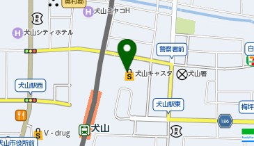 ミーツ犬山キャスタ店の地図画像