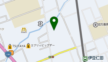 ワッツ函南間宮店の地図画像