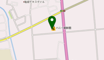 大野インターハニー新鮮館店の地図画像