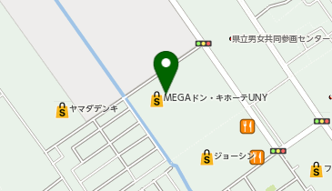 ワッツ近江八幡MEGAドン・キホーテUNY店の地図画像