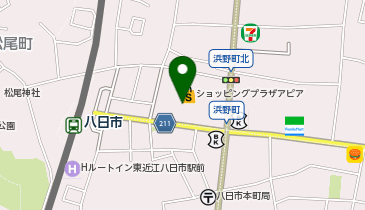 ワッツ八日市アルプラザ店の地図画像