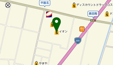 ワッツ小松イオン店の地図画像