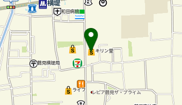 ミーツ鶴見諸口店の地図画像