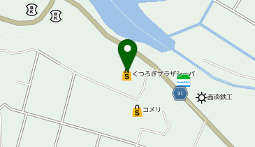 ワッツ西淡シーパ店の地図画像