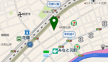 ワッツ 元町店の地図画像
