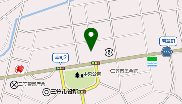 ワッツウィズ三笠Aコープ店の地図画像